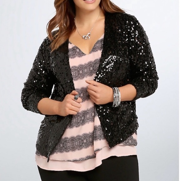torrid Jackets & Blazers - 🎄🎅🏻 TORRID 3 Sequence Open Jacket Casual Dressy